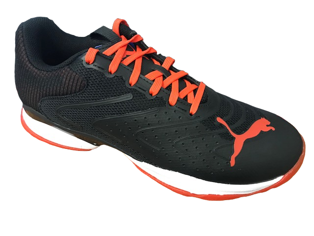 Puma scarpa da padel da uomo Solarattack RCT 106947 02 nero-rosso pomodoro-bianco 2
