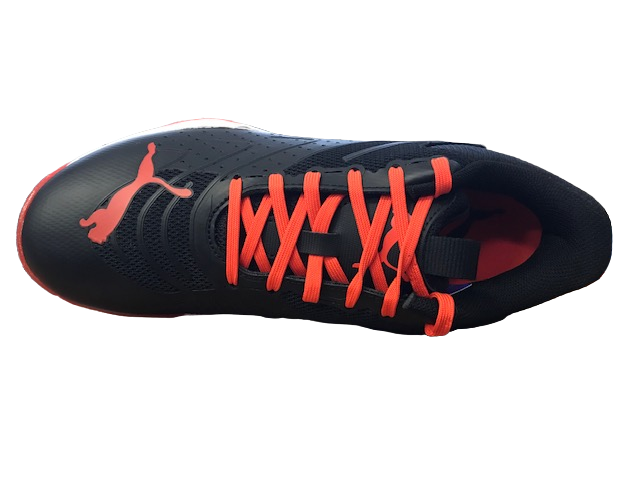 Puma scarpa da padel da uomo Solarattack RCT 106947 02 nero-rosso pomodoro-bianco 4