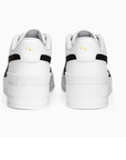 Puma scarpa sneakers da donna Karmen Wedge 390985-02 bianco-nero