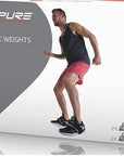 Pure 2Improve Shoe Weights weight 2x680 gram. P2I100130 Black/grey