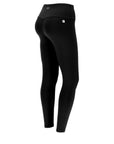 Freddy SuperFit 7/8 high waist leggings trousers in technical fabric SF5HC004 N black