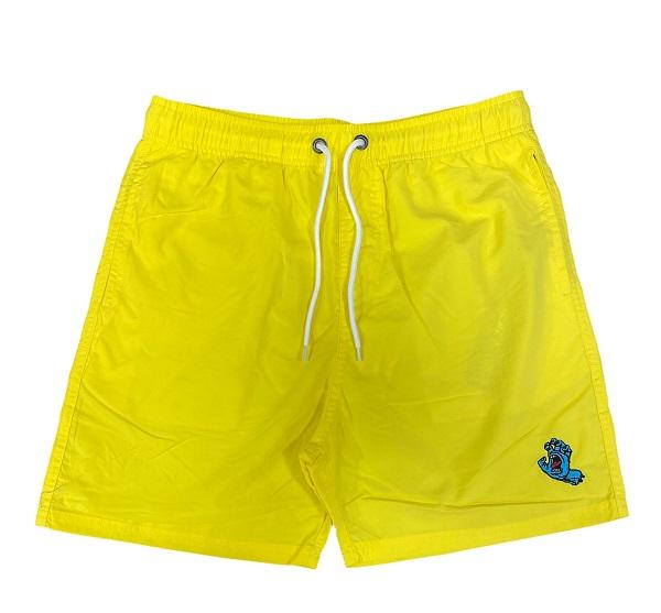 Santa Cruz costume da mare a pantaloncino Swimshort Classic Dot giallo