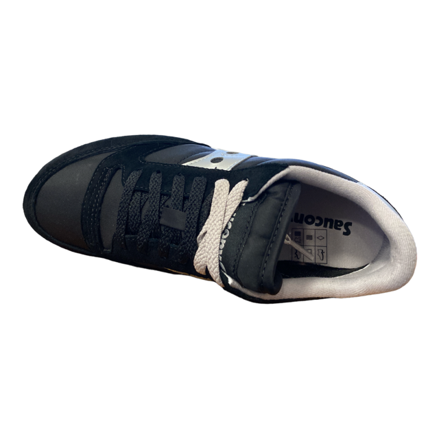 Saucony Jazz Triple S60530-15 sneakers da donna nero-argento, vista dall'alto