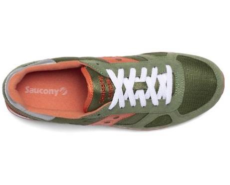 Saucony Original scarpa sneakers da uomo Shadow S2108 731 verde arancio