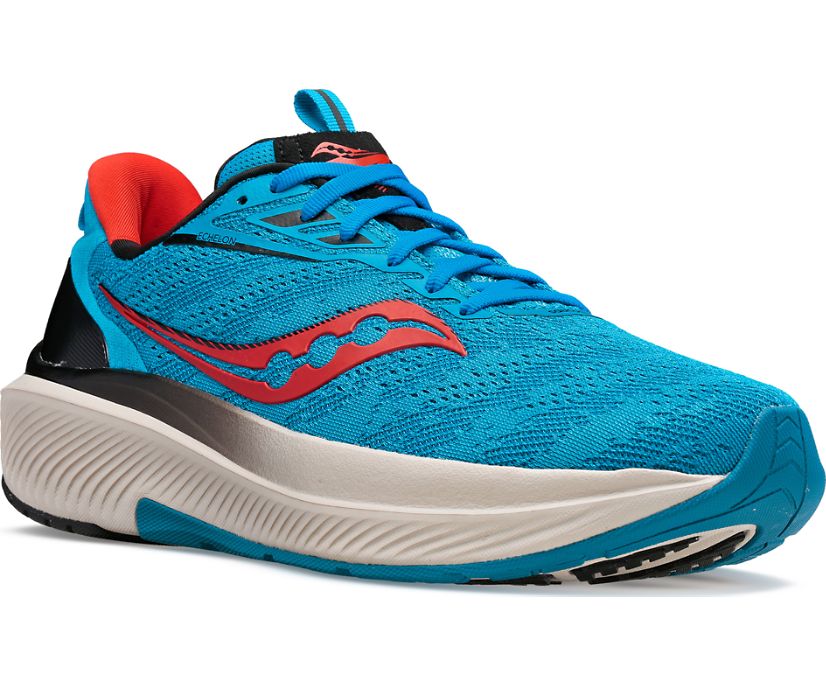 Saucony scarpa da corsa da uomo Echelon 9 S20765-31 blu chiaro