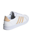 Adidas scarpa sneakers da donna Grand Court GV7148 bianco-fard