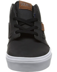 Vans scarpa sneakers da ragazzi Chapman Mid VN0A38J4K55 nero-bianco