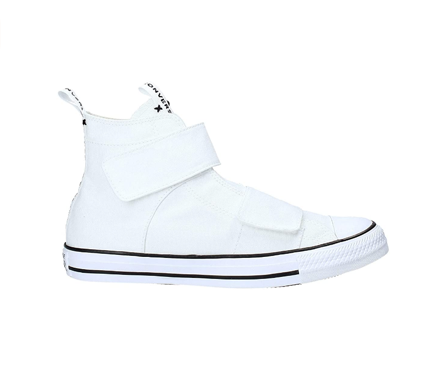 Converse scarpa sneakers in tela da donna con strappo Ctas Strap 164547C bianco