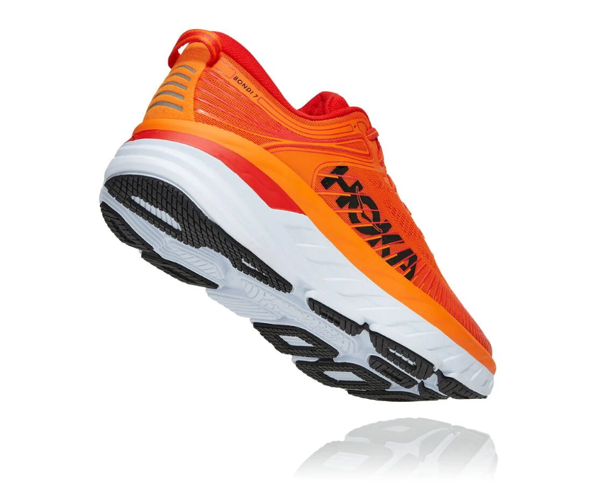 Hoka One One scarpa da corsa da uomo Bondi 7 1110518/POFS arancio
