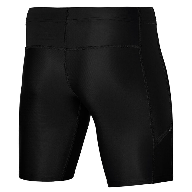 Mizuno pantaloncino sportivo elasticizzato da corsa da uomo CORE MID J2GB1150 09 nero