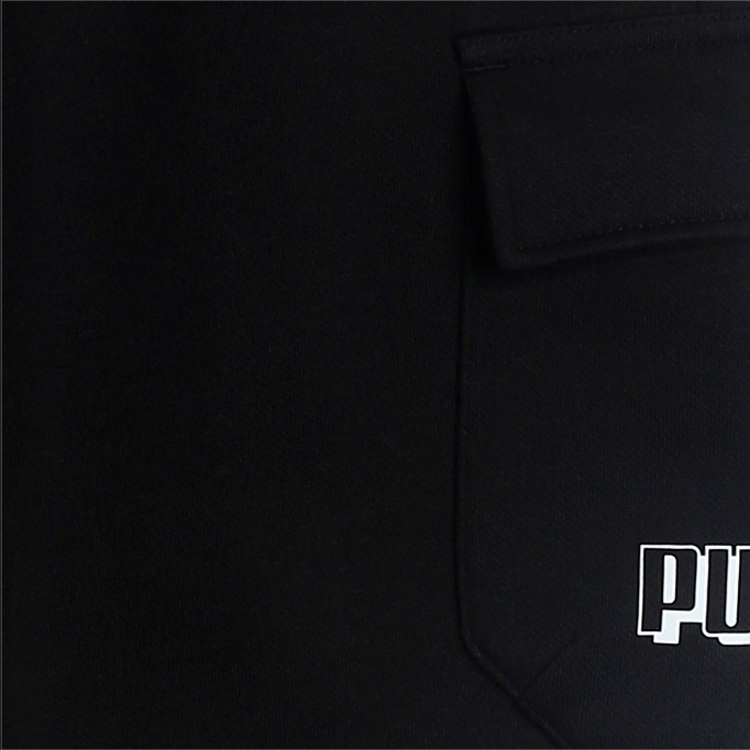 Puma Alpha Cargo Sweat Pants FL cl B 532478 01 black