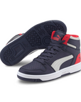 Puma scarpa sneakers da ragazzo Rebound Layup Lo SL 370486 11 blu grigio