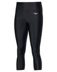 Mizuno Women's Running Sports Pants Tight Core 3/4 J2GB1202 09 black