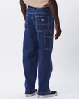 Obey Hardwork Carpenter men's denim trousers 142010078 medium blue