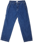 Obey Hardwork Carpenter men's denim trousers 142010078 medium blue
