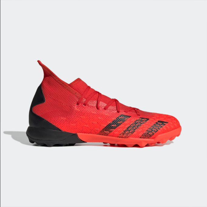 Adidas scarpa da calcetto da uomo Predator Freak .3 TF FY6311 rosso nero