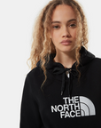The North Face Drew Peak Women's Hoodie with Kangaroo Pocket NF0A55ECJK31 Black 