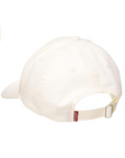 Levi's cap with curved visor Mid Batwing Flexfit 230885-06-51 white