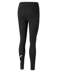 Puma pantalone sportivo elasticizzato da donna Power Logo Legging 589544 01 nero