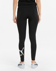 Puma women's stretch sports trousers Power Logo Legging 589544 01 black