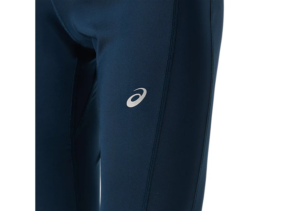 Asics women&#39;s tight-fitting sports trousers Tokyo Highwaist Tight 2012A795 404 blue