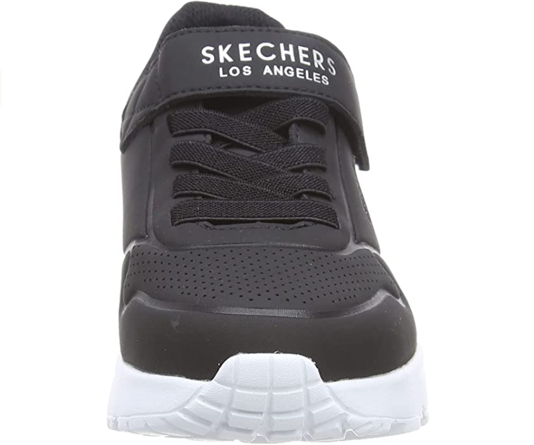 Skechers boys&#39; sneakers with elastic lace and velcro Uno Lite Vendox 403695L/BLK black