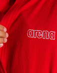 Arena unisex bathrobe ra junion Zeppelin Light 003211400 red
