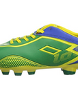 Lotto Zhero Gravity R0301 green-yellow-blue boys' football boot