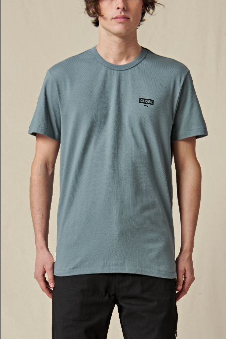 Globe t-shirt manica corta da uomo Living Low Velocity Tee GB02130000-STL blu