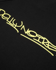 Dolly Noire Hoodie Hexagon Logo DLYNR SW068-SA-03 black-yellow