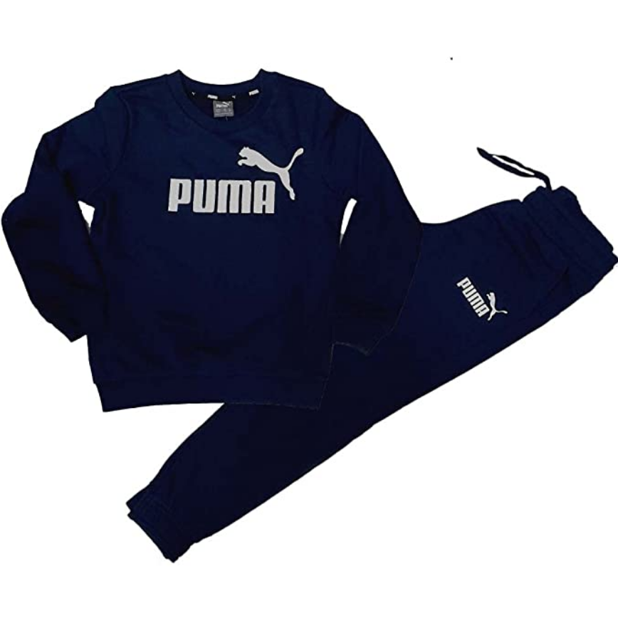 Puma ESS Logo Sweat Suit 847605 06 peacoat