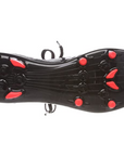Puma scarpa da calcio con calzino da uomo One 18.3 104536 01 nero-argento-rosso