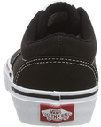 Vans scarpa sneakers da ragazzo in tela Doheny VN0A3MWA1871 nero bianco