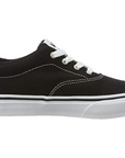 Vans boy's sneakers shoe in Doheny canvas VN0A3MWA1871 black white