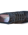 Vans scarpa sneakers da donna Camden Stripe serpente VN000ZSOK45 grigio scuro