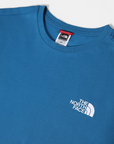 The North Face maglietta manica corta da uomo Simple Dome NF0A2TX5M191 celeste