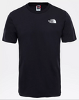 The North Face maglietta manica corte da uomo S/S Simple Dome NF0A2TX5JK31 nero