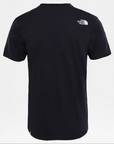 The North Face maglietta manica corte da uomo S/S Simple Dome NF0A2TX5JK31 nero