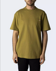 Dickies men's short sleeve t-shirt with pocket Porterdale DK0A4TMO C32 moss green