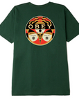 Obey Sounds Of Dissent 45 Classic T-shirt 165262982 forest green