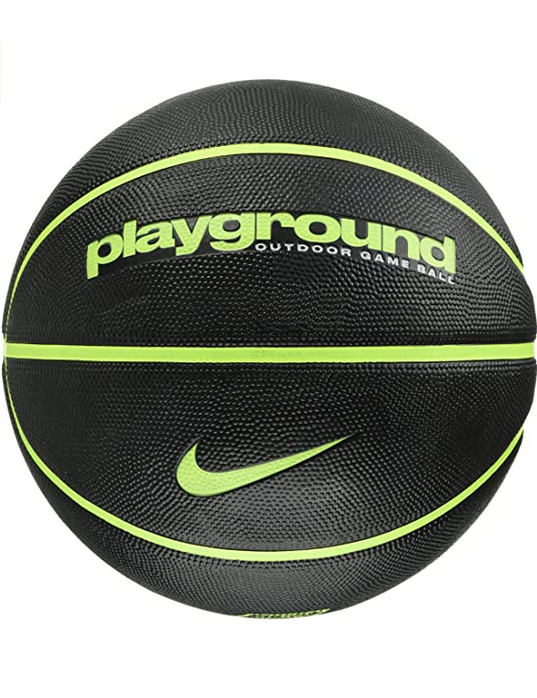 Nike Everyday Playground basketball size 7 100.4498.085.07 black-lemon