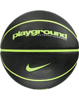 Nike pallone da pallacanestro Everyday Playground misura 7 100.4498.085.07 nero-limone