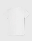Pepe Jeans men's short-sleeved t-shirt with Original Basic printed logo PM508212 800 white