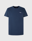Pepe Jeans short sleeve t-shirt Original Basic T-shirt PM508212 595 navy