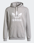Adidas Originals Adicolor Trefoil Men's Hoodie H06669 Grey-White
