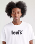 Levi's T-shirt vestibilità comoda 161430390 white