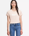 Levi's women's short sleeve t-shirt The Perfect 173691803 peach
