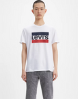 Levi's short sleeve t-shirt with front print 396360000 white