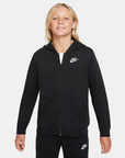 Nike Full Zip Hooded Sweatshirt DD1698 010 black
