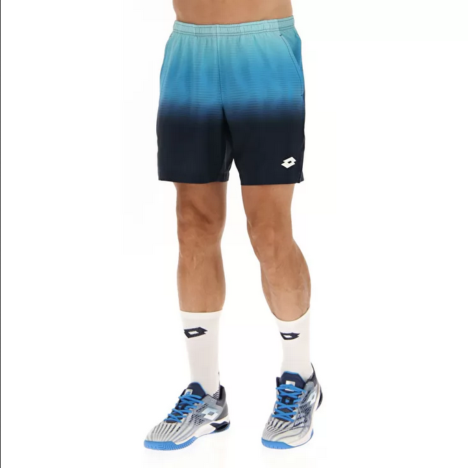 Lotto Men&#39;s Tennis-Padel Shorts Top IV Short7 217345 3TE blue atollo-navy